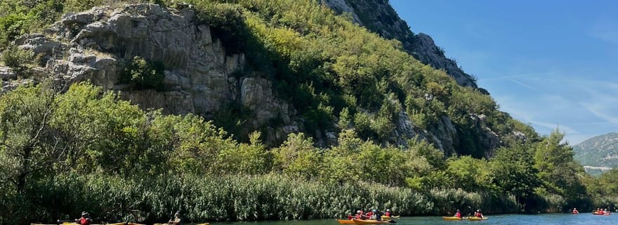 Omiš : 5 heures de kayak sur la rivière Cetina, parc naturel préservé