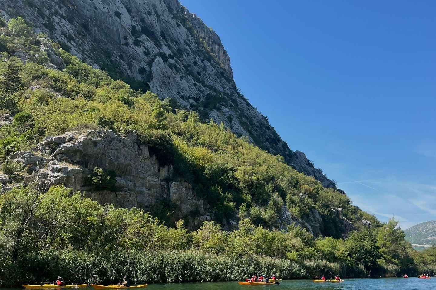 Omiš: 5-Hour Kayak on Cetina River Preserved Nature Park