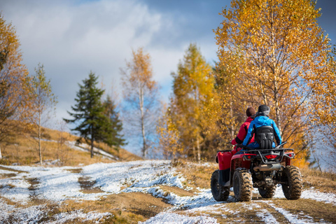 Zakopane: Aventura de quadriciclo com spa termal e sessão de degustação