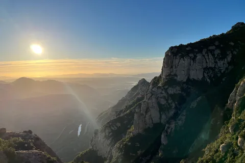 Montserrat Early Trip, cable car, zipper train, Abbey & hike