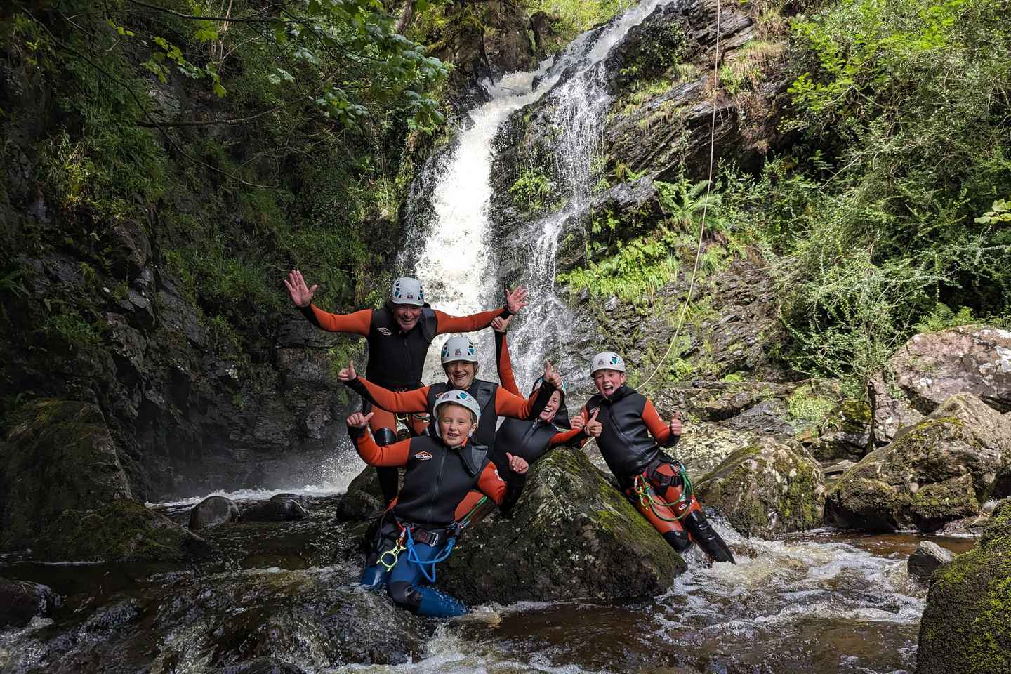 Galloway: Ævintýralegt Canyoning fyrir Ferðalanga