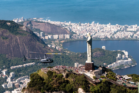 Niezapomniany 60-minutowy lot helikopterem w Rio de Janeiro