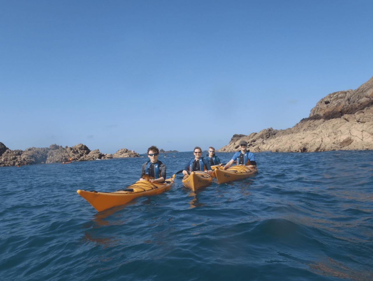 Geführte Tagestour mit dem Seekajak in Saint-Malo oder Cancale