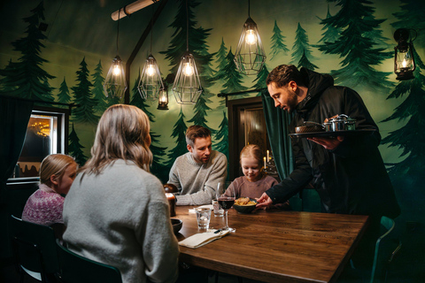 Santa Claus Village: Private dining in a Gingerbread Cabin Private Cabin and meal, 3-hours