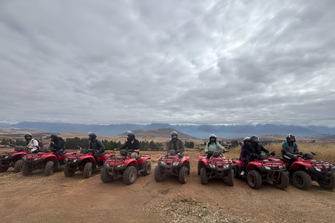 From Cusco: Sacred Atvs Tour Experience to Moray & Maras Shared Quad Adventure: 2 Riders per ATV