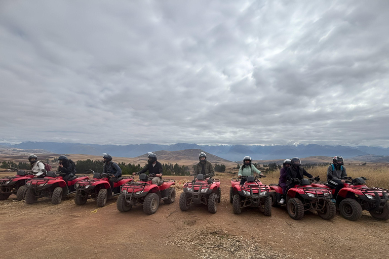 From Cusco: Sacred Atvs Tour Experience to Moray & Maras Shared Quad Adventure: 2 Riders per ATV
