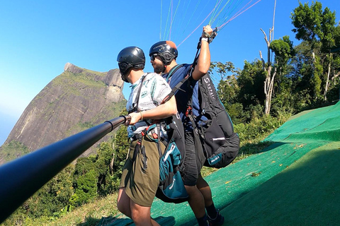 Rio de janeiro : Vols biplaces en parapente au-dessus de Rio