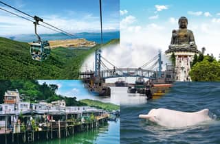 Lantau-Tour mit Seilbahn, Boot nach Tai O, Mittagessen, Hotelabholung
