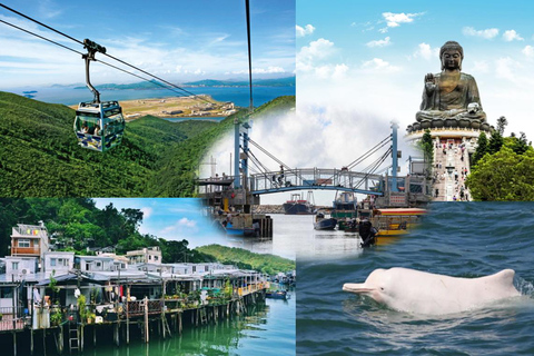 Lantau Tour with Cable Car, Tai O boat, lunch, hotel pick up