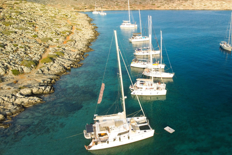 Dia: Day & Sunset Cruise with Menu by Greece's Top 100 Chef