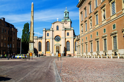 Catedral, iglesias y casco antiguo de Estocolmo Tour a pie privado4 horas: Casco Antiguo, Catedral e Iglesia de Riddarholmen