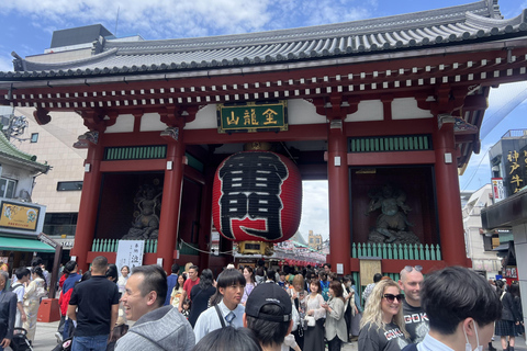 Tokyo : Visite d'Asakusa et du plus ancien temple de Tokyo, le Senso-jiTokyo : visite d'Asakusa et du plus ancien temple de Tokyo, le Senso-ji