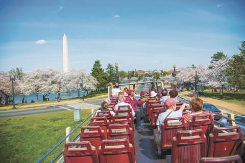 DC: Hop-on Hop-off Bus Tour &amp; Sightseeing Water Taxi Cruise