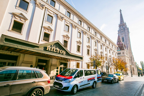 Transfert en navette entre l’aéroport et BudapestAller simple de l’aéroport à l’hôtel