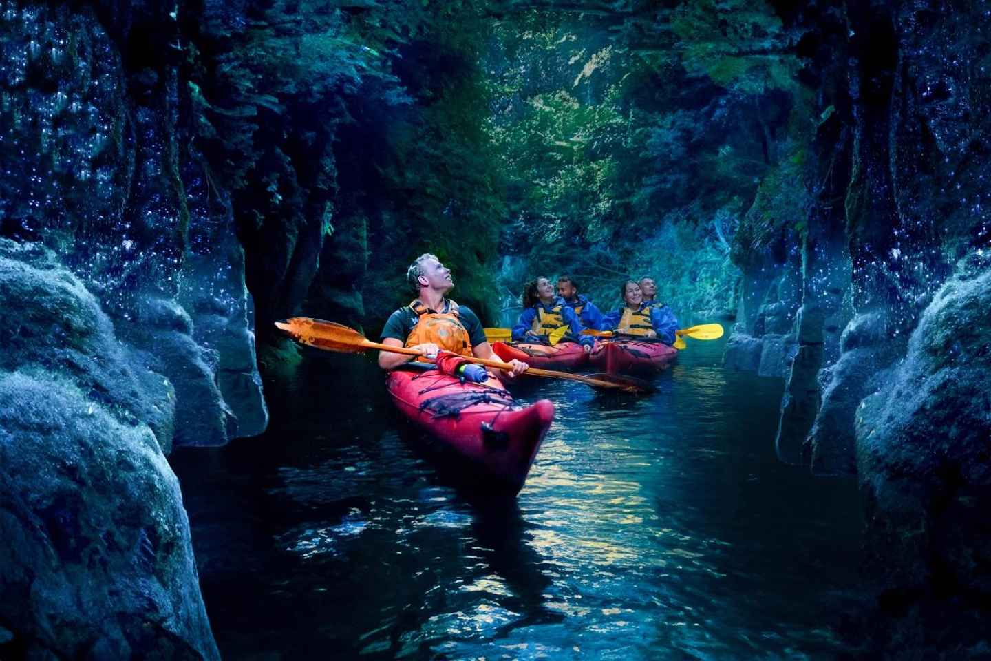 Tauranga: Evening Glowworm Kayak Tour - Tauranga: Evening Glow Worm Kayak Tour without Transfer