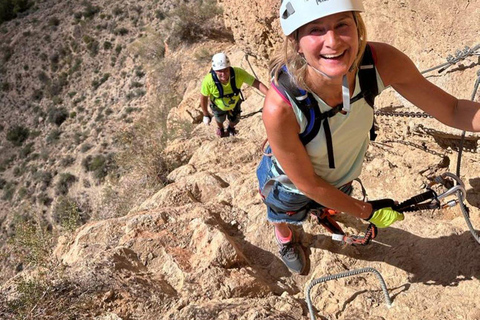 Redovan Via Ferrata, Sportive k2-k4 Section
