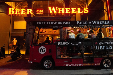 Bali: 2-Hour Beer Bus Party in Kuta & Legian Happy Hour Beer