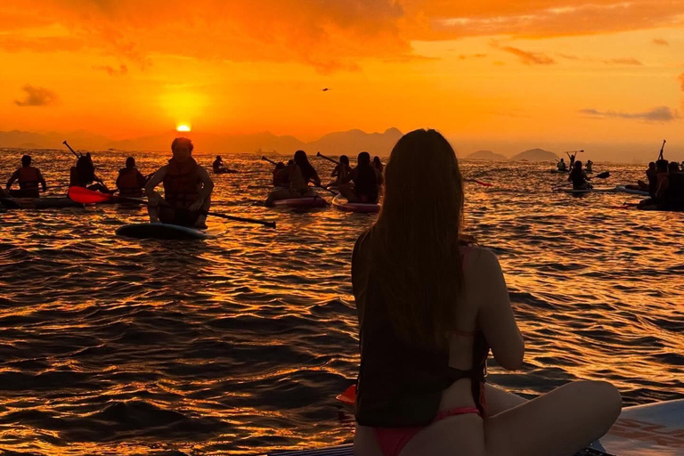 See the Sunrise in Copacabana from a Stand Up Paddleboard with Photos