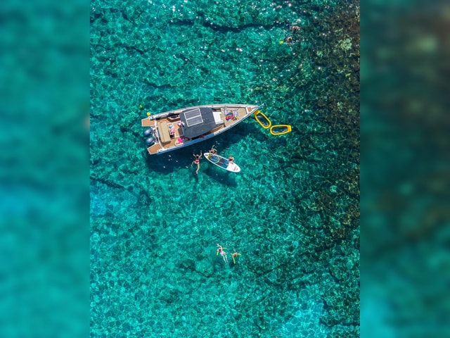 Ab Agia Napa oder Protaras: Yachttour zur Turtle Bay und zur Blauen Lagune
