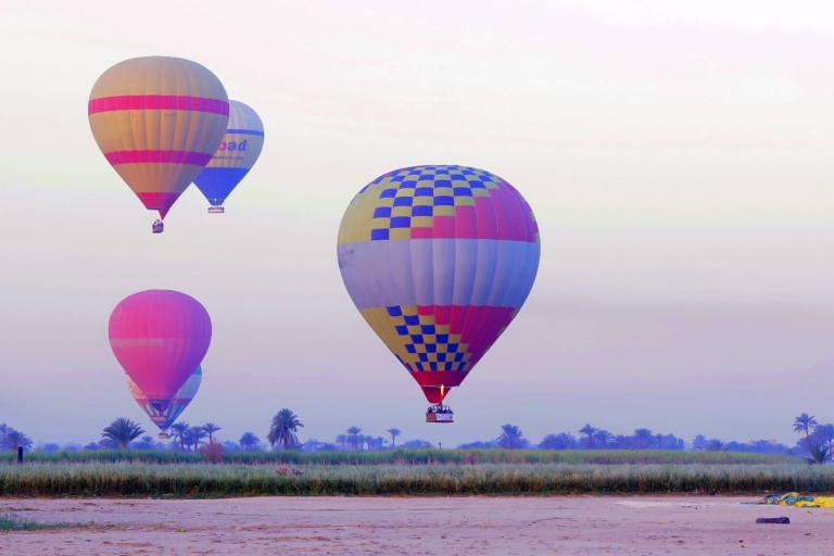 Luxor: Fahrt im Heißluftballon