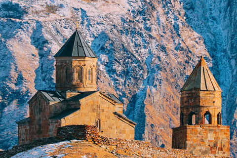 From Tbilisi: Private tour kazbegi zhinvali ananuri Gergeti