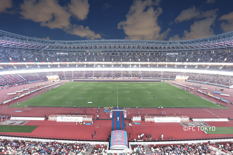 Tokyo: FC TOKYO Football Game at Japan National Stadium Main Stand S