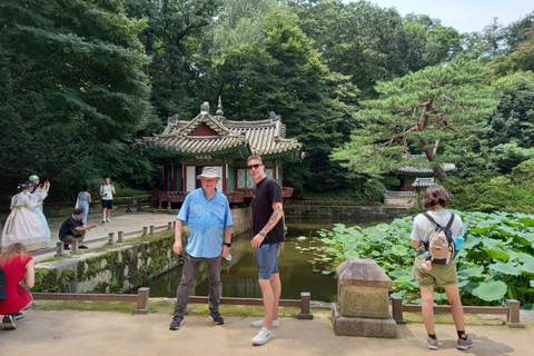 Changdeokgung-Bukchon-Gwangjang market-N Seoul Tower-Hongdae