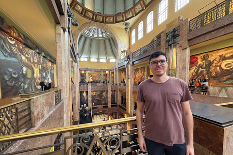 Mexico : visite guidée à pied des fresques murales de Diego Rivera