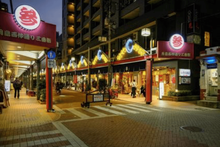 Tokyo: Tsukishima Monja Street Food Tour with Guide