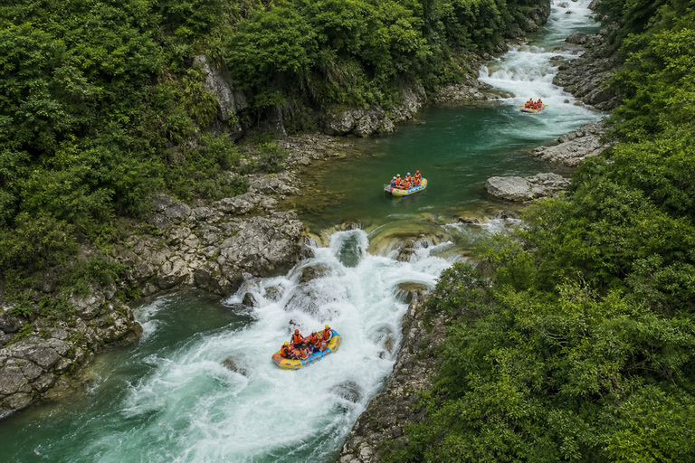 Zhangjiajie: Mengdong River Rafting Ticket with Transfer Rafting Ticket with Round-Trip Hotel Transfer