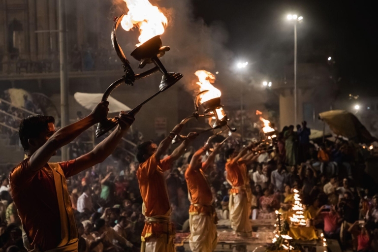 Mystiek van Varanasi met boottocht en Ganga Aarti