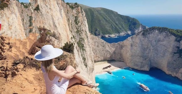 Zakynthos Small Group Tour Shipwreck & Blue Caves Land & Sea