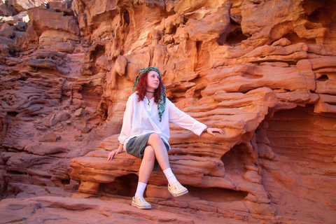 Sharm El-Sheikh: Jeep Adventure to Blue Hole, Canyon & Dahab Option 2-Colored Canyon with Blue Hole & Abu Galum ATV Quad