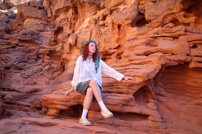 Sharm El-Sheikh: Jeep Adventure to Blue Hole, Canyon & Dahab Option 1 - Colored Canyon without Blue Hole & Abu Galum