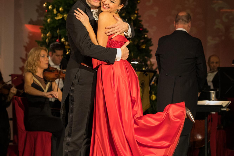 Wiedeń: Jarmark bożonarodzeniowy w Schönbrunn i koncert muzyki klasycznejBilet w trzeciej sekcji