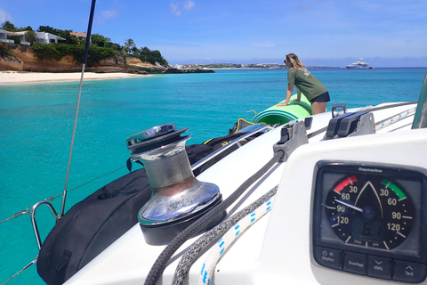 St Martin: catamaran boat trip (snorkelling, islands tours)