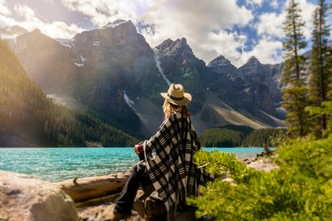 Au départ de Calgary : Visite de Banff, du lac Moraine et de Lake LouisePrise en charge à Calgary