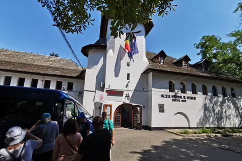 Panoramische tour door Boekarest met drie stops en twee bezoeken.