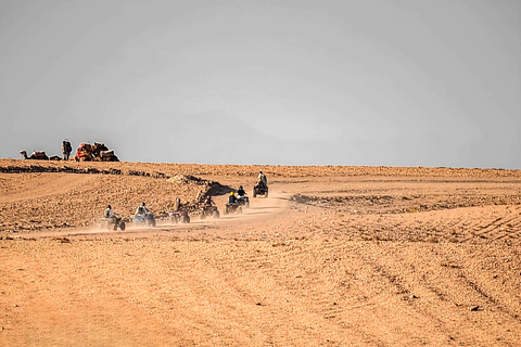 &quot;Agafay-woestijn: Quad rijden, kamelenrit, lunch &amp; zwembad&quot;