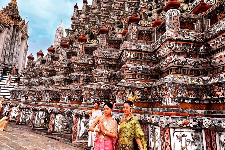 From Pattaya: Ayutthaya UNESCO & Bangkok 78th Fl. Buffet
