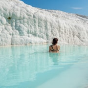 Von Marmaris aus: Pamukkale Baumwollburg & Hierapolis Tagestour