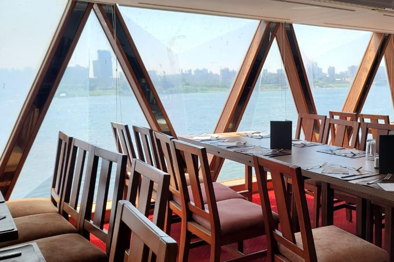 Cairo: Nile Royal Topaz Night Dinner Cruise with Show Excluding Transfer (Pickup & Drop-off)