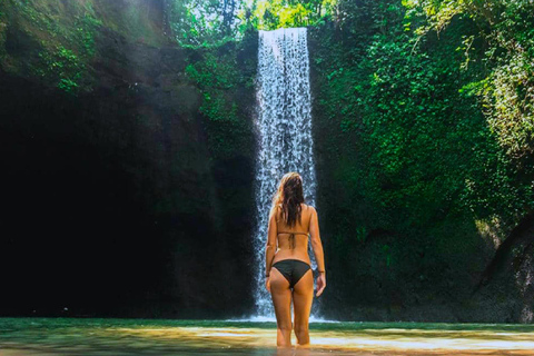 Ubud: ATV Quad Biking, Temple & Tibumana Waterfall Tour Tandem Ride ATV, Temple & Waterfall Tour