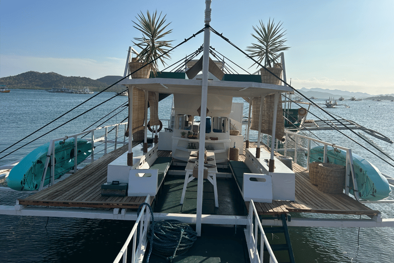Coron Private Lagoon and Sunset Escape by Luxury Bangka
