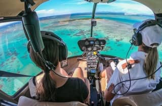 Monaco: Helikopterflug mit Panoramablick mit weiteren Passagieren