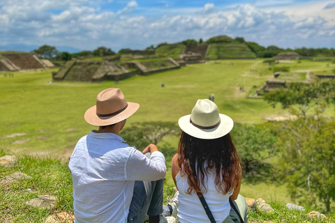 Monte Albán, hierve el agua, Mezcal y Teotitlán