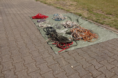 Sommerhausen near Würzburg: Exclusive group raft building