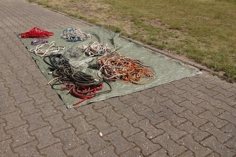 Sommerhausen near Würzburg: Exclusive group raft building