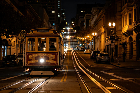 San Francisco Cable Car Night: Hills, Lights & City Stories