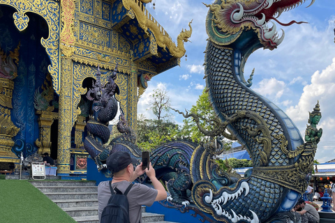 Private trip Chiang Rai Day trip, White Temple, Blue temple